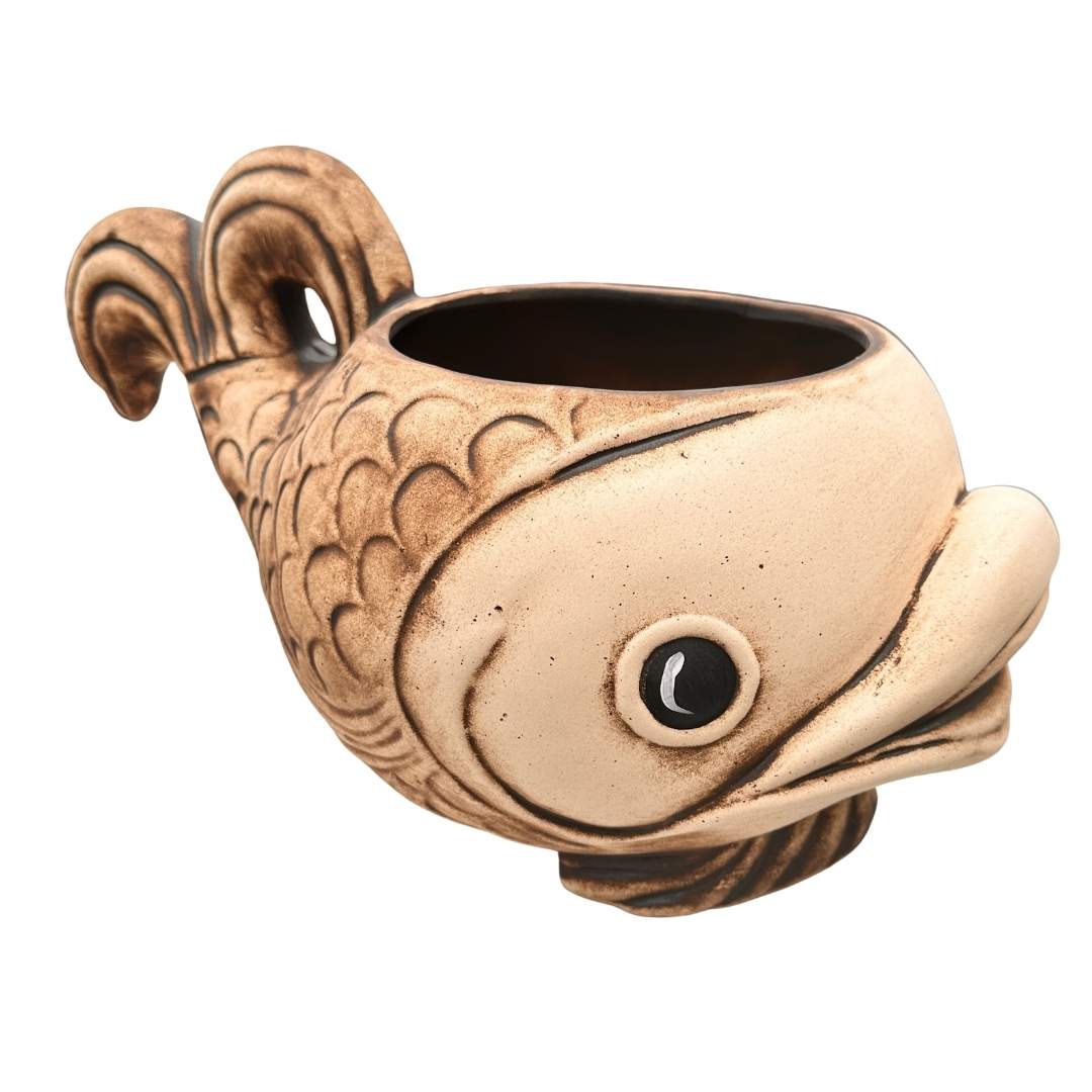 Velký keramický kapr Mlíčňák